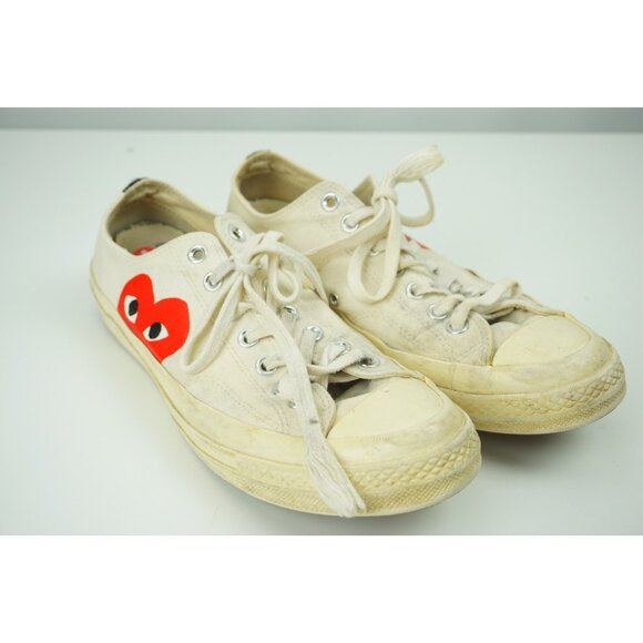 Converse Other - Converse Comme des Garcons Play Low Canvas Shoes Size 10 Men's